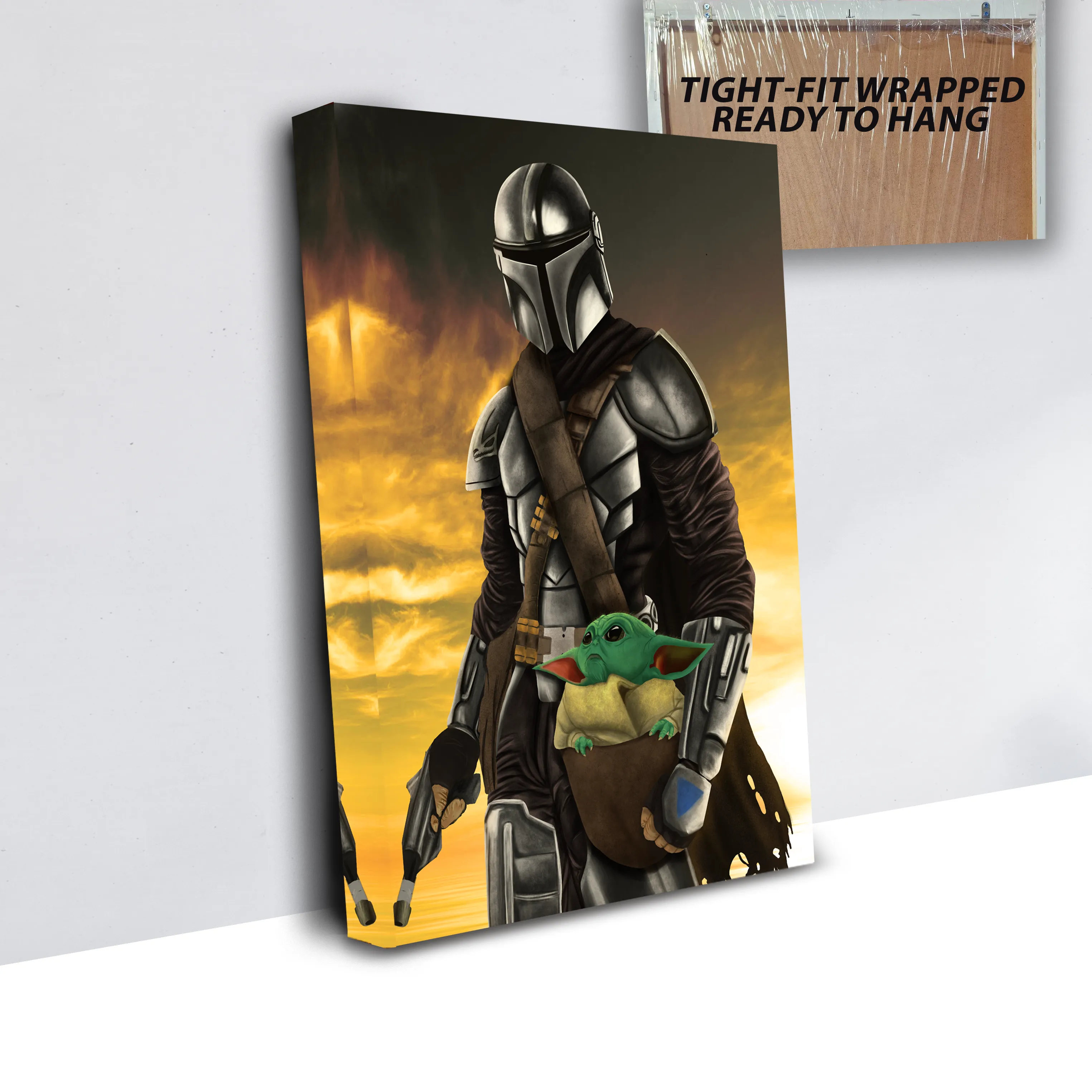 The Mandalorian & Grogu - Canvas