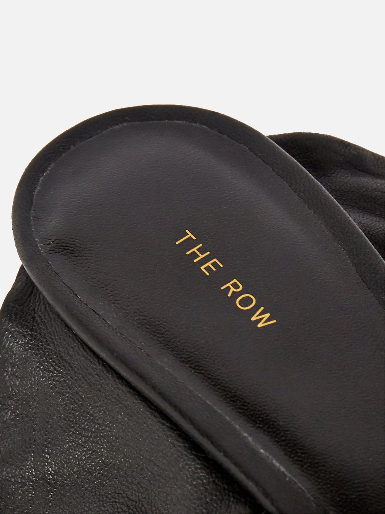 THE ROW COCO LEATHER MULES