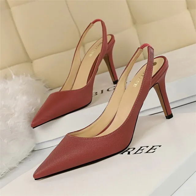 Thin High Heels Sandals Office Lady