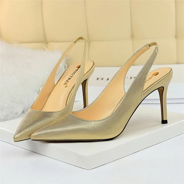 Thin High Heels Sandals Office Lady