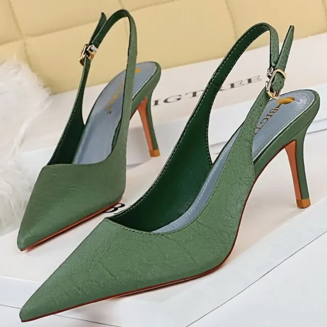 Thin High Heels Sandals Office Lady