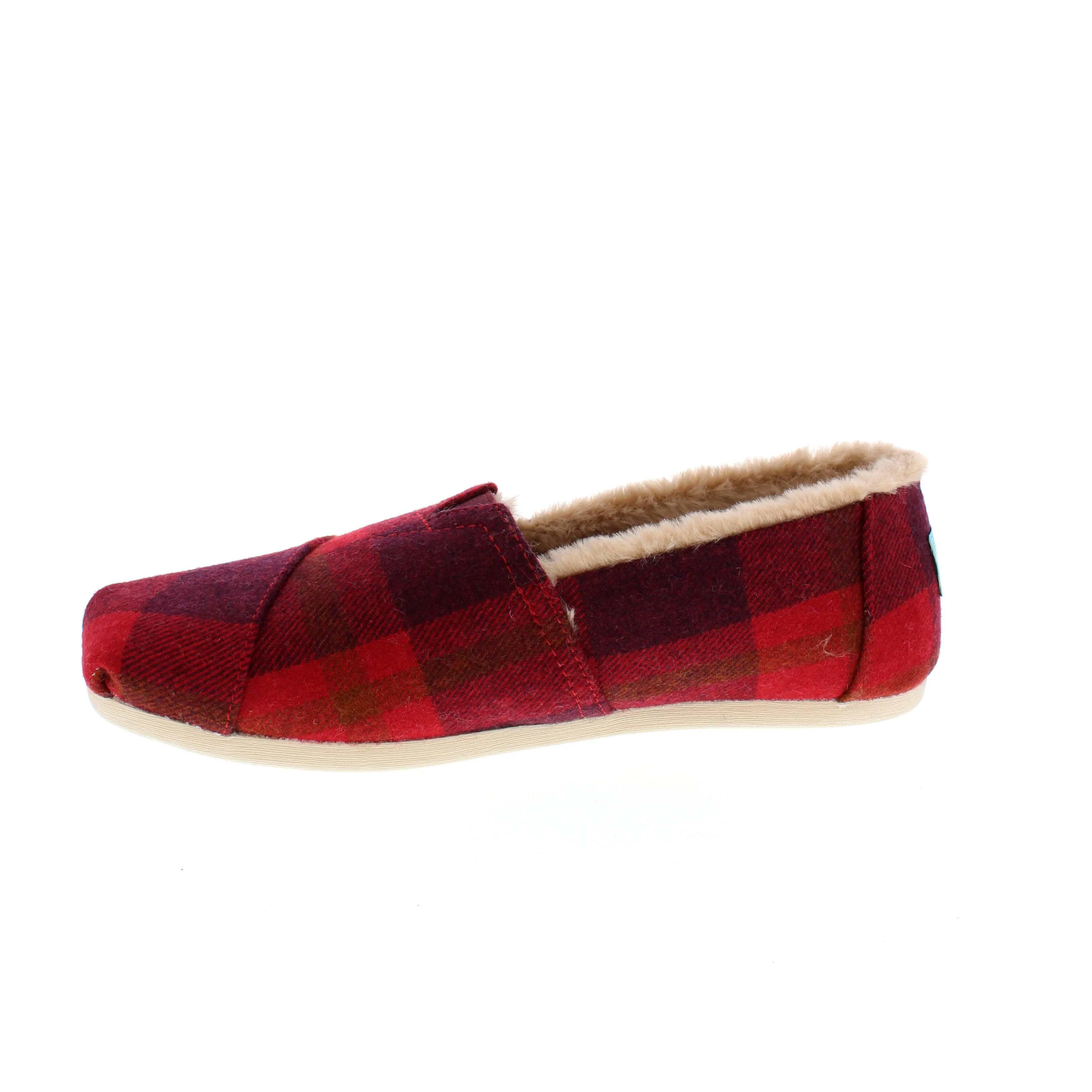 Toms Alpargata - Red Plaid