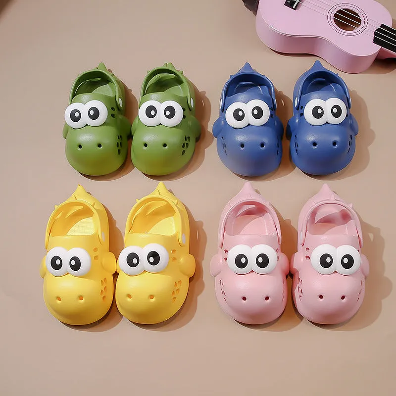Tong Kutu Children's Hole Shoes Summer Girls Sandals Non-Slip Sandals Girl Child Baby Boy Slippers Outer Wear