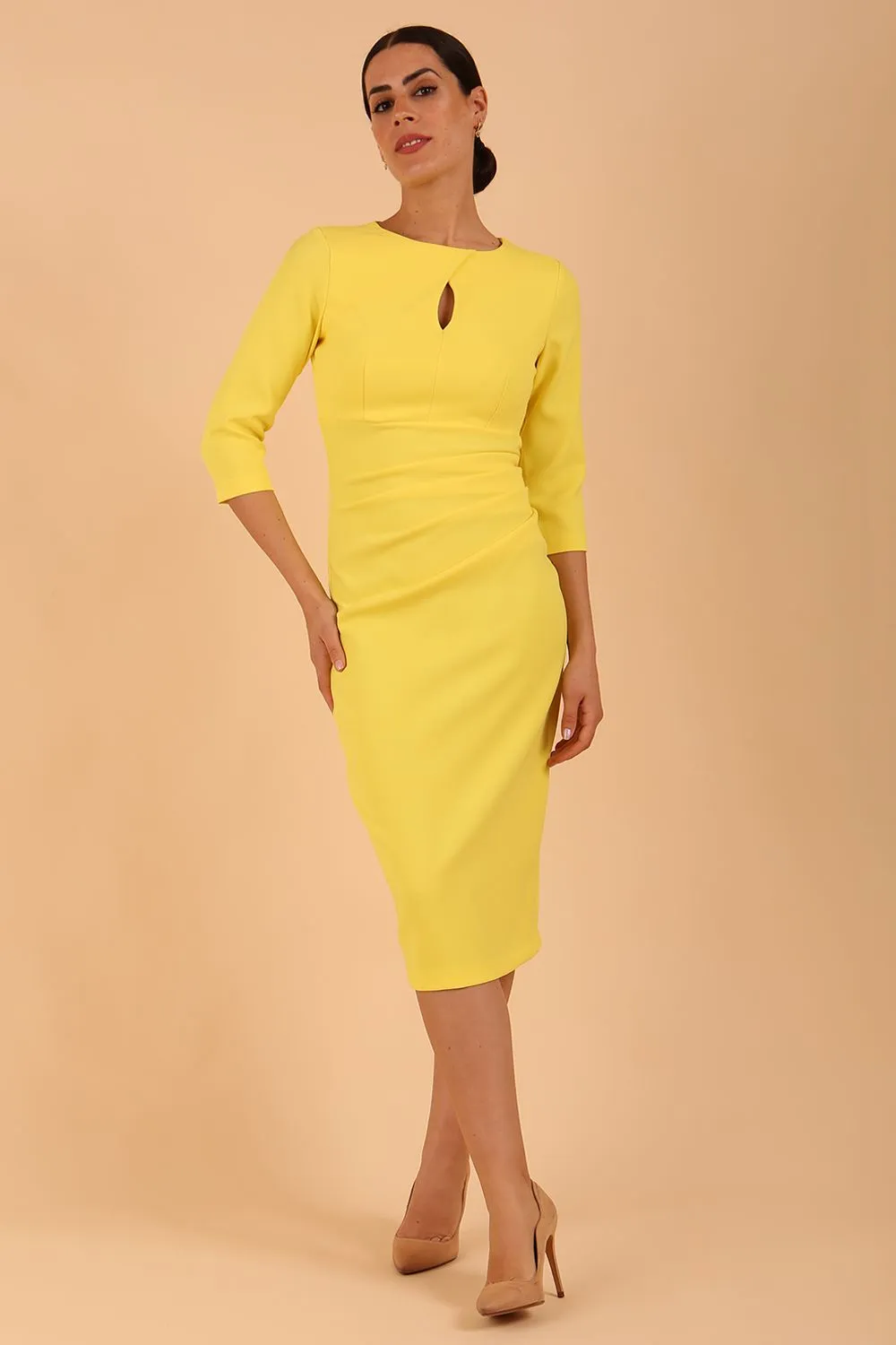 Ubrique Keyhole Pencil Dress