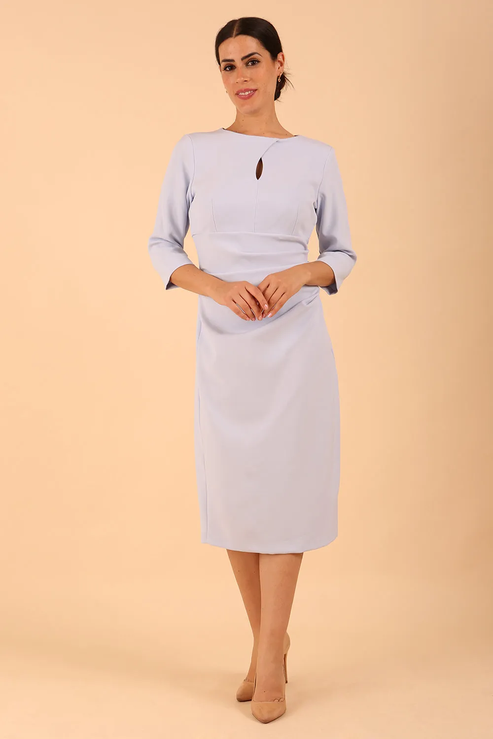 Ubrique Keyhole Pencil Dress