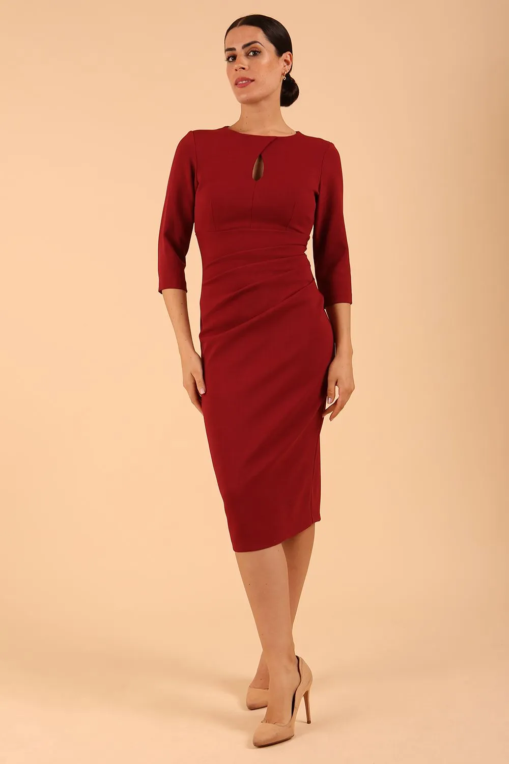 Ubrique Keyhole Pencil Dress