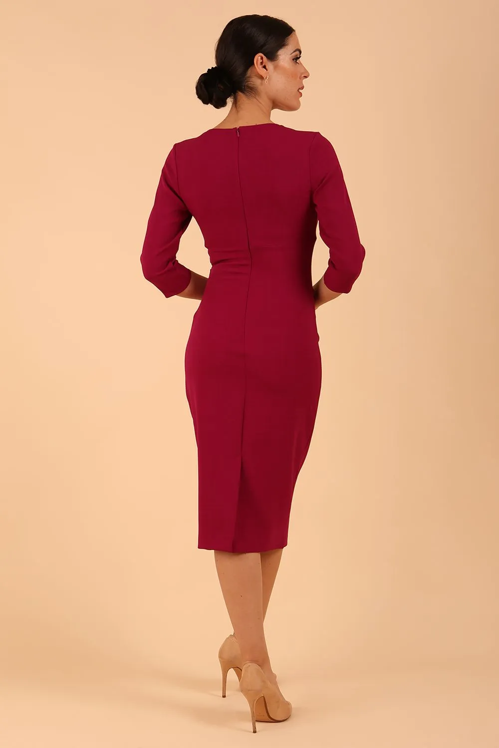 Ubrique Keyhole Pencil Dress