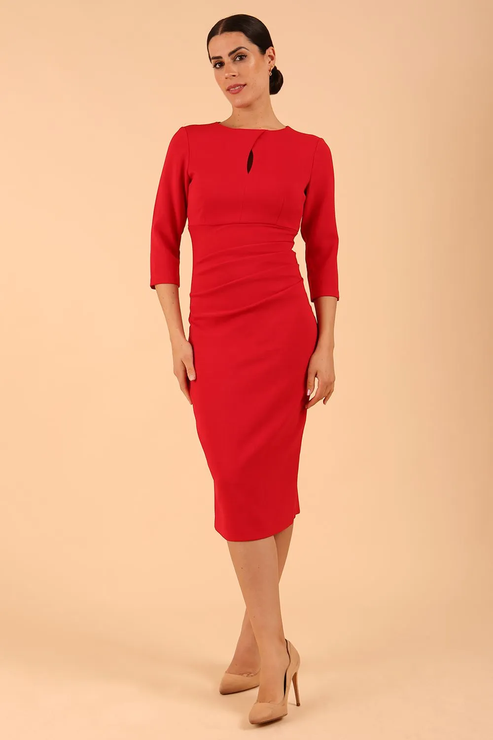 Ubrique Keyhole Pencil Dress