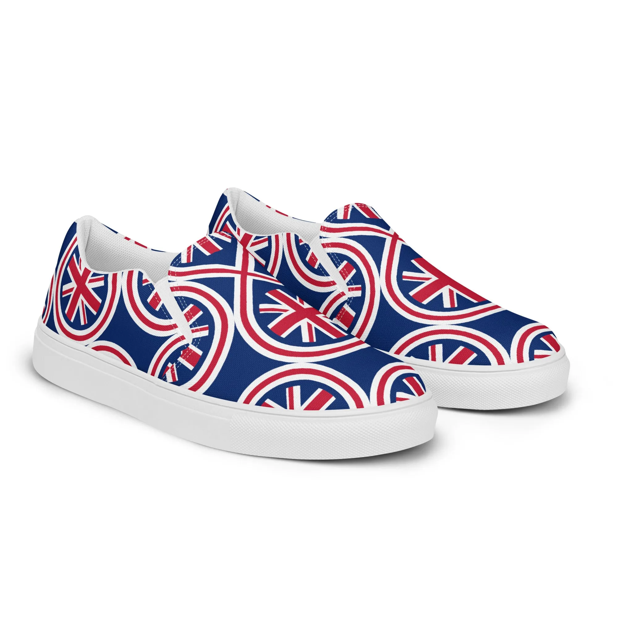 U.K - Sustainably Made Women’s slip-on canvas shoes