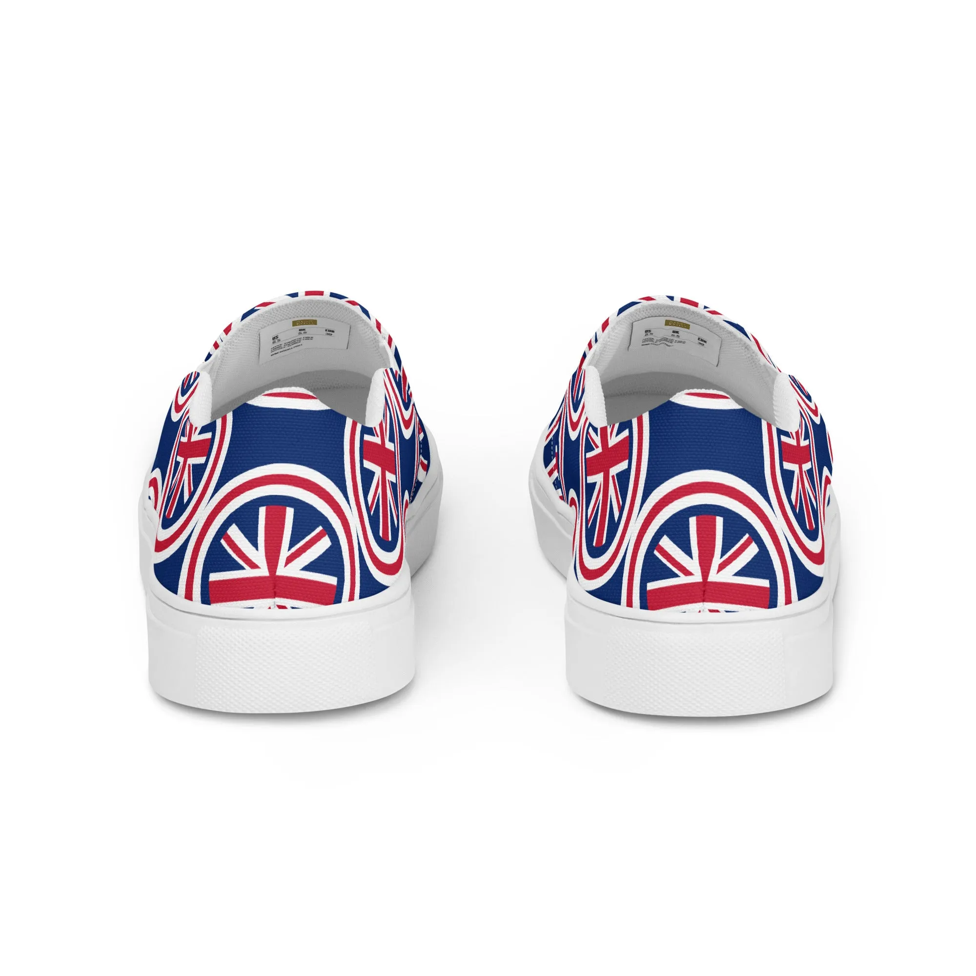 U.K - Sustainably Made Women’s slip-on canvas shoes