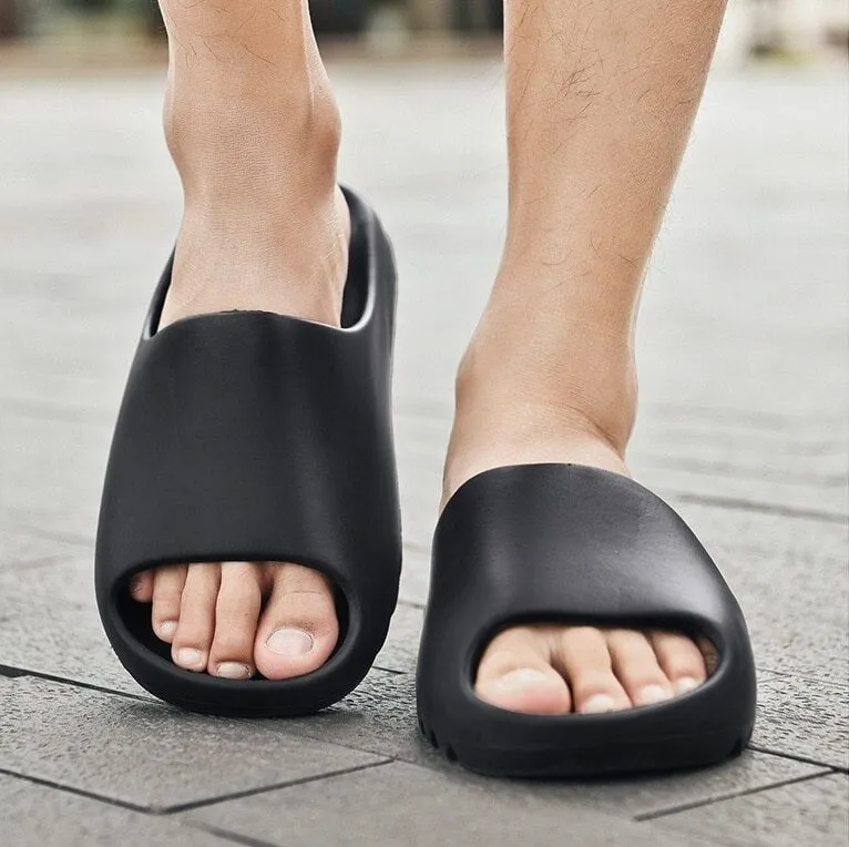 Unisex  Home Soft Slippers Thick Sole Non-slip Indoor Shoes