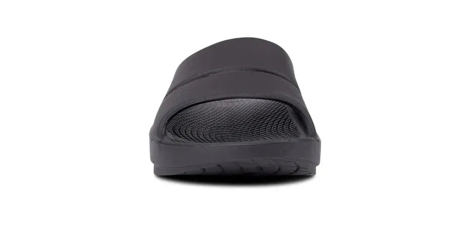 UNISEX OOFOS OOAHH SLIDE | BLACK