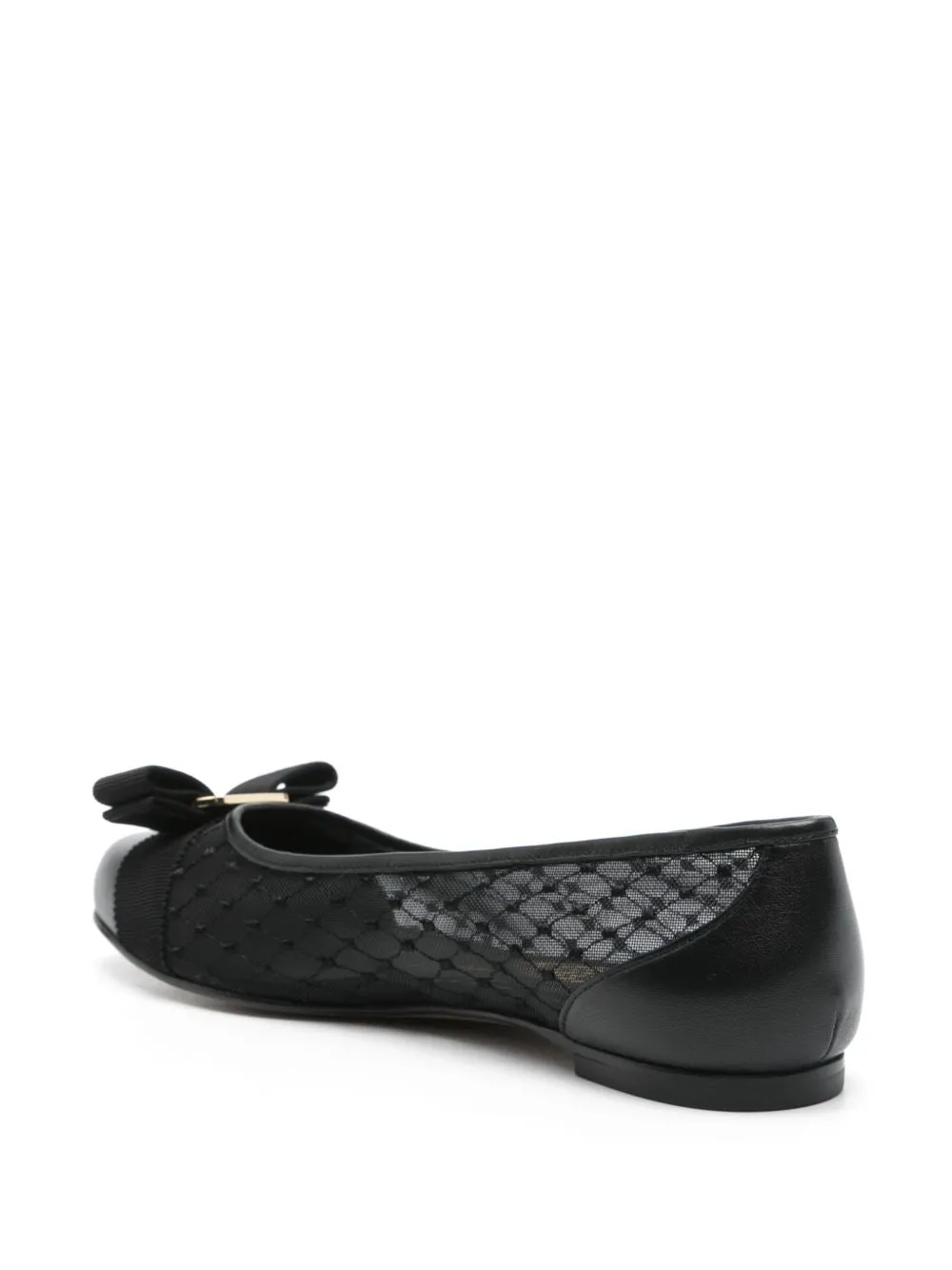 Varina mesh leather ballet flats