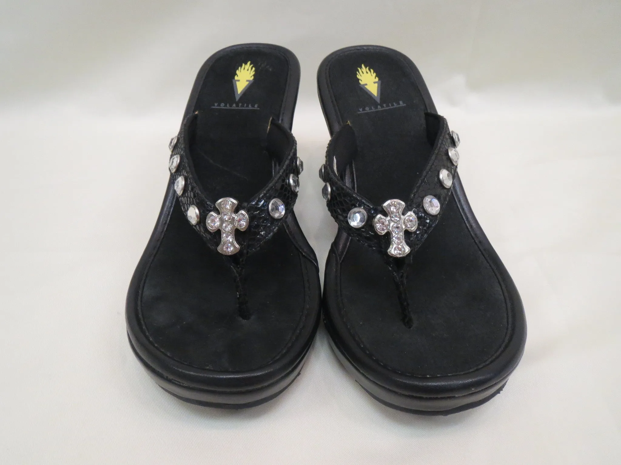 Very Volatile | Lopez Sandal Black