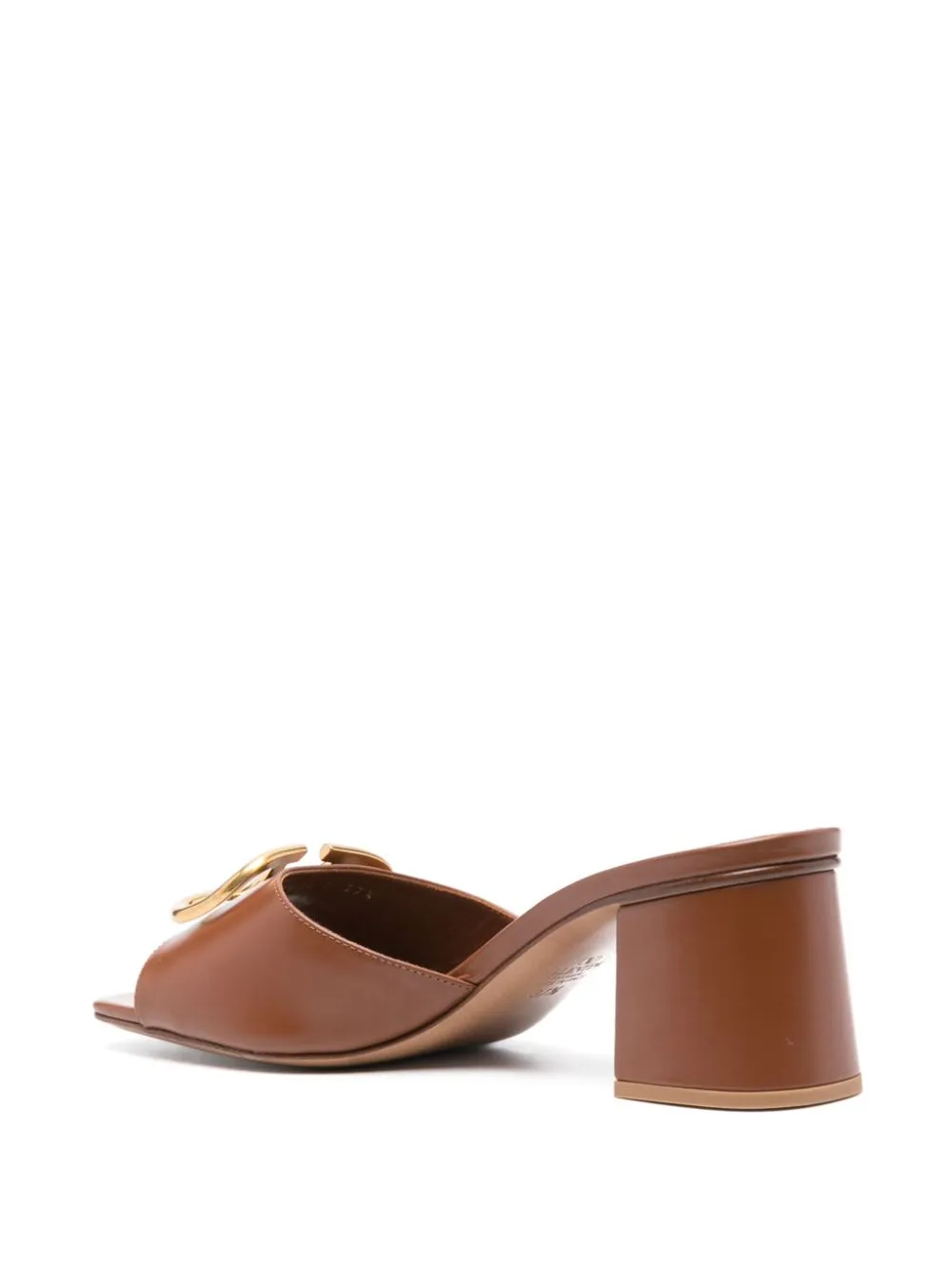 Vlogo signature leather mules