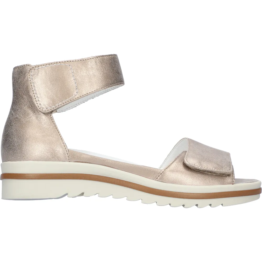 Waldlaufer Hakura (Odeon) Light Gold Sandals