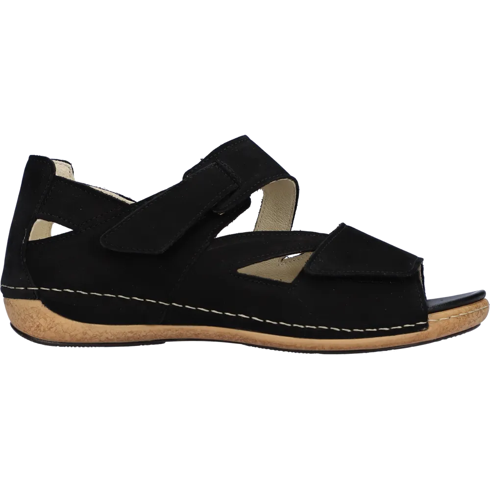 Waldlaufer Heliett (Karin) Schwarz Sandals
