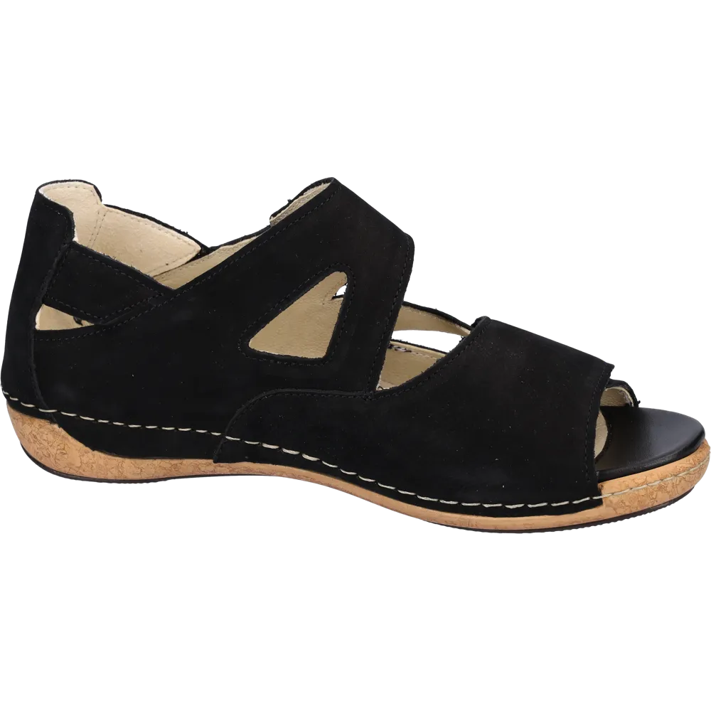 Waldlaufer Heliett (Karin) Schwarz Sandals