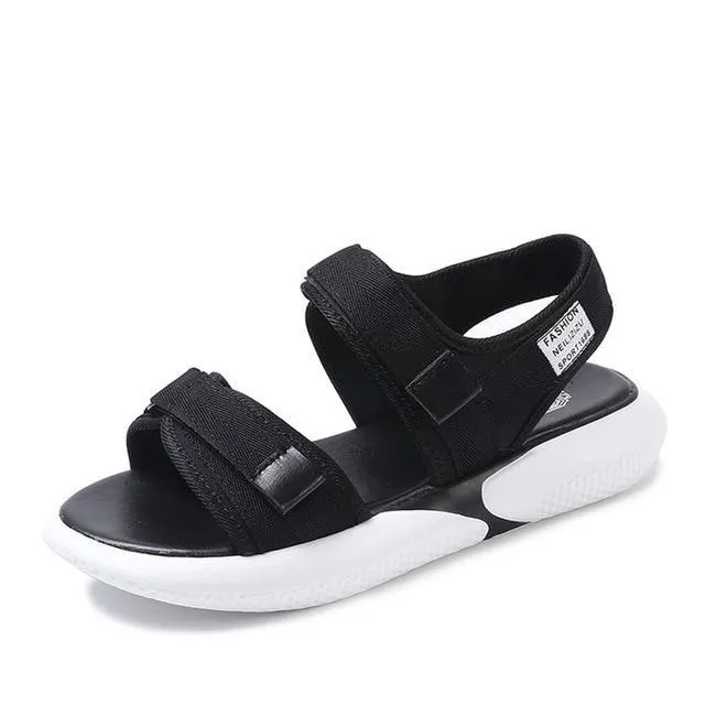 Women Sandals  Casual shoes woman Hook & Loop platform sandals