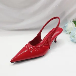 Women sandals heels  pointy head shoes ladies