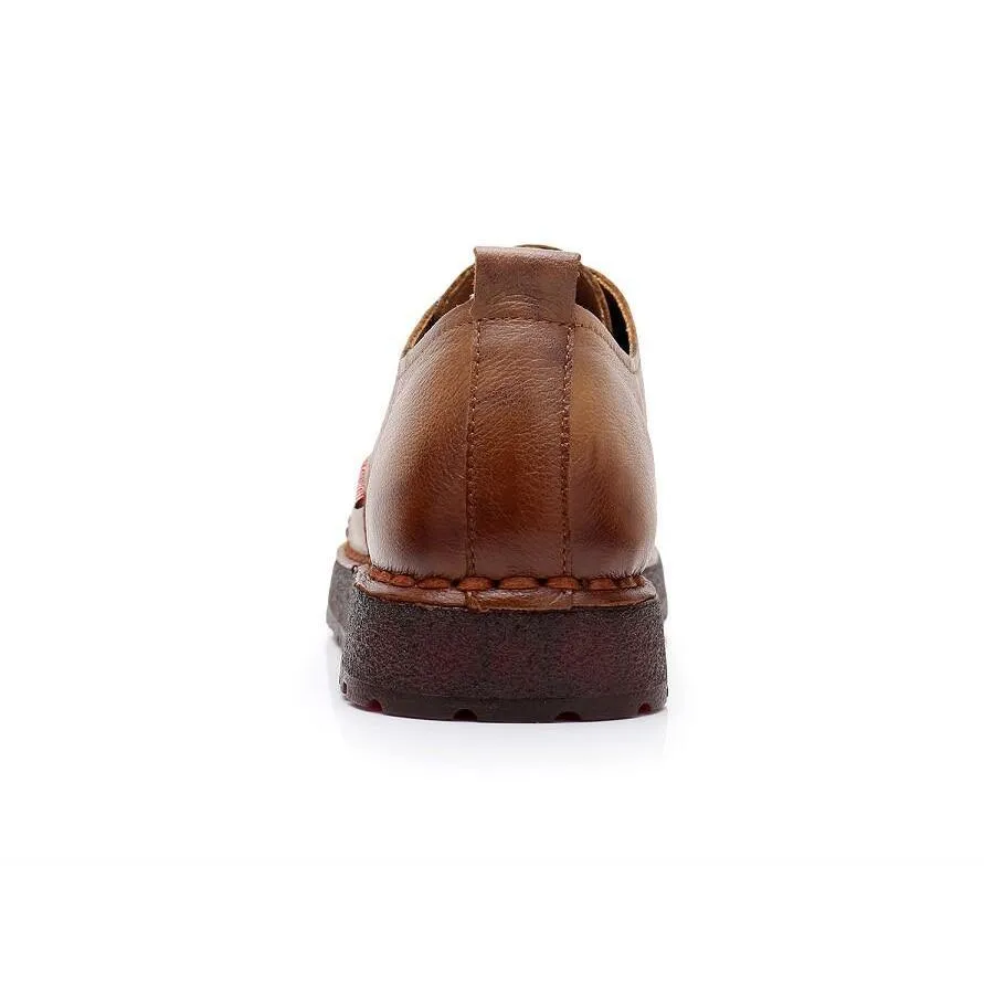 Women Shoes Casual Work Driving Shoes Women Flats Genuine Leather Flat shoe
