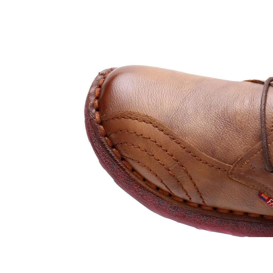 Women Shoes Casual Work Driving Shoes Women Flats Genuine Leather Flat shoe