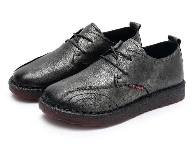 Women Shoes Casual Work Driving Shoes Women Flats Genuine Leather Flat shoe