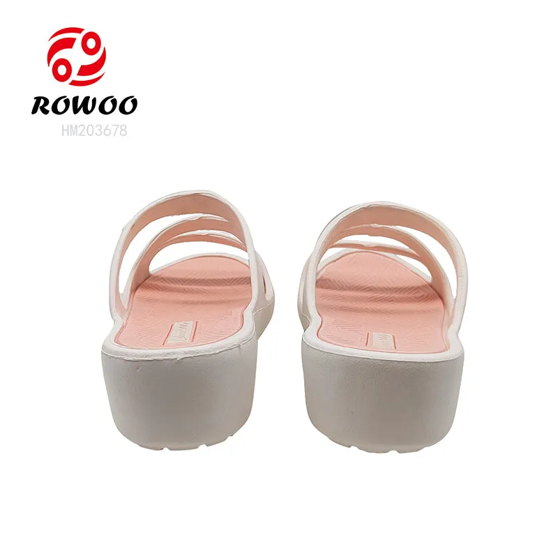 Women Summer Elevating Sandals Casual Cross Slippers Deodorant Non-Slip Outdoor Home Slippers