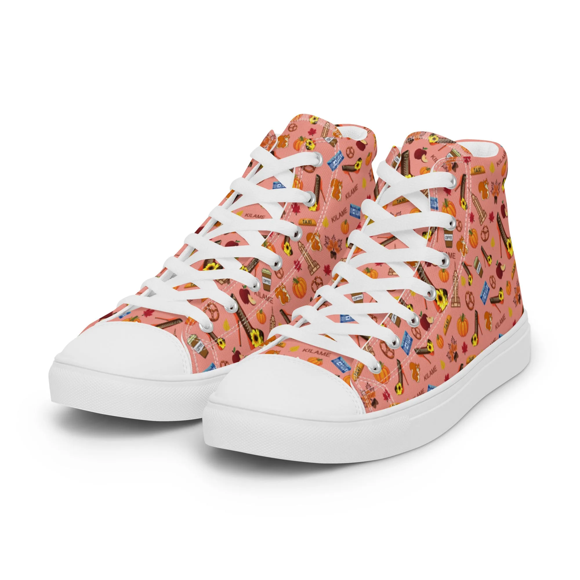 Women’s high top canvas shoes 'Central Park'