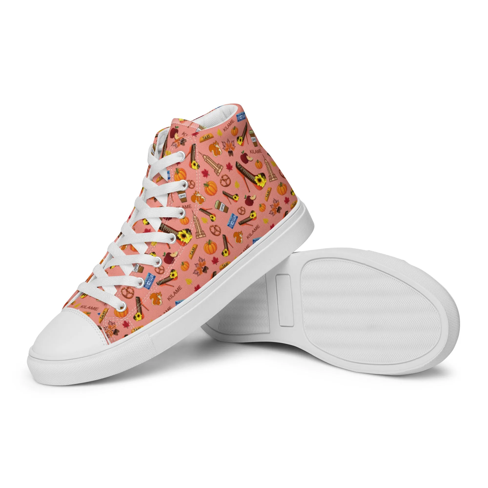 Women’s high top canvas shoes 'Central Park'