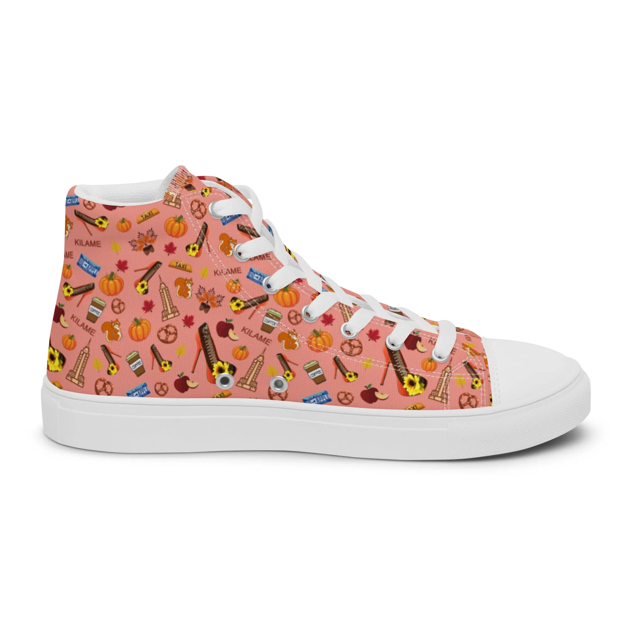 Women’s high top canvas shoes 'Central Park'