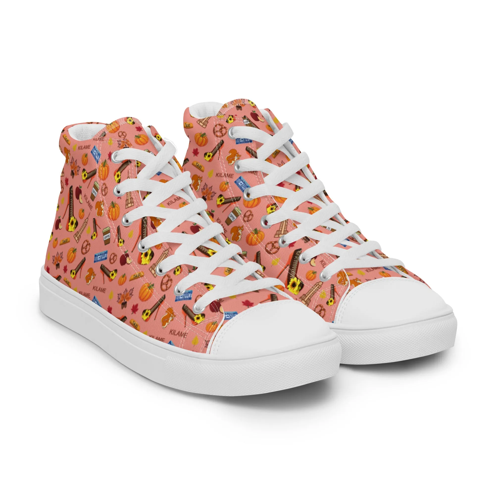 Women’s high top canvas shoes 'Central Park'