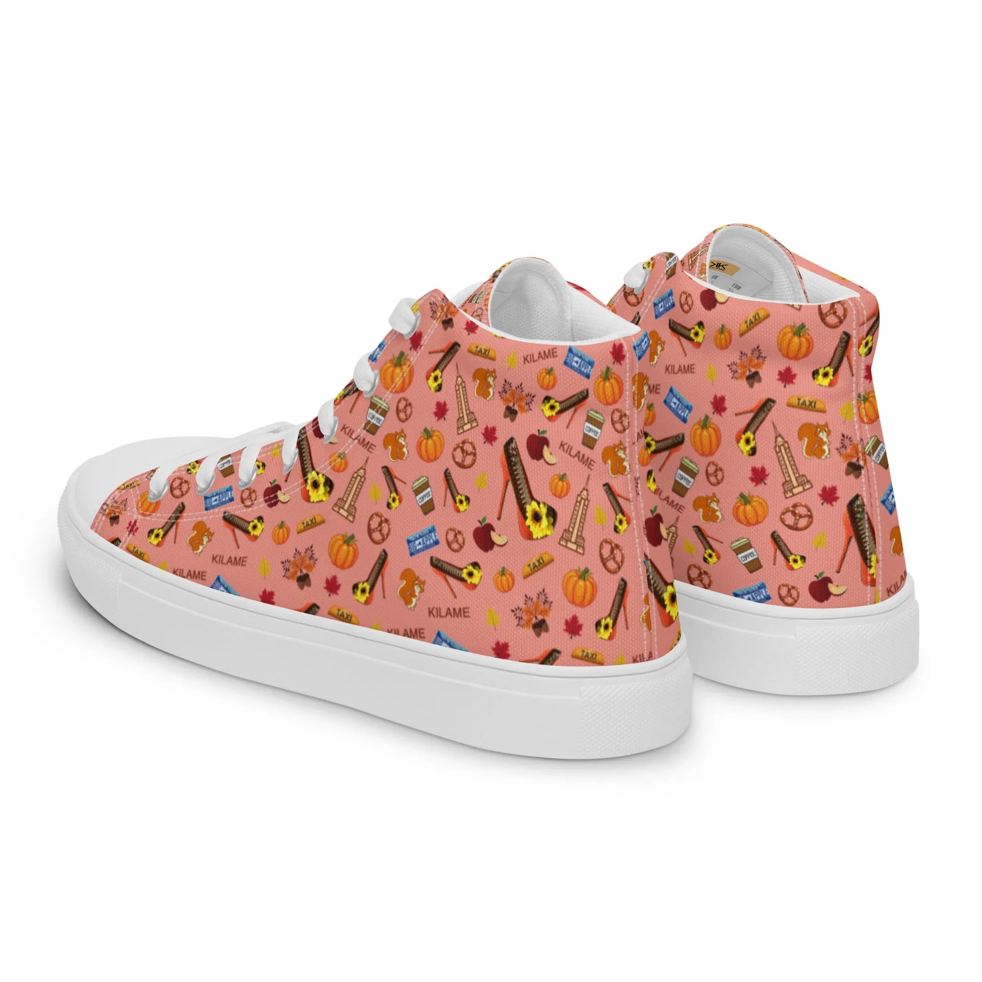 Women’s high top canvas shoes 'Central Park'