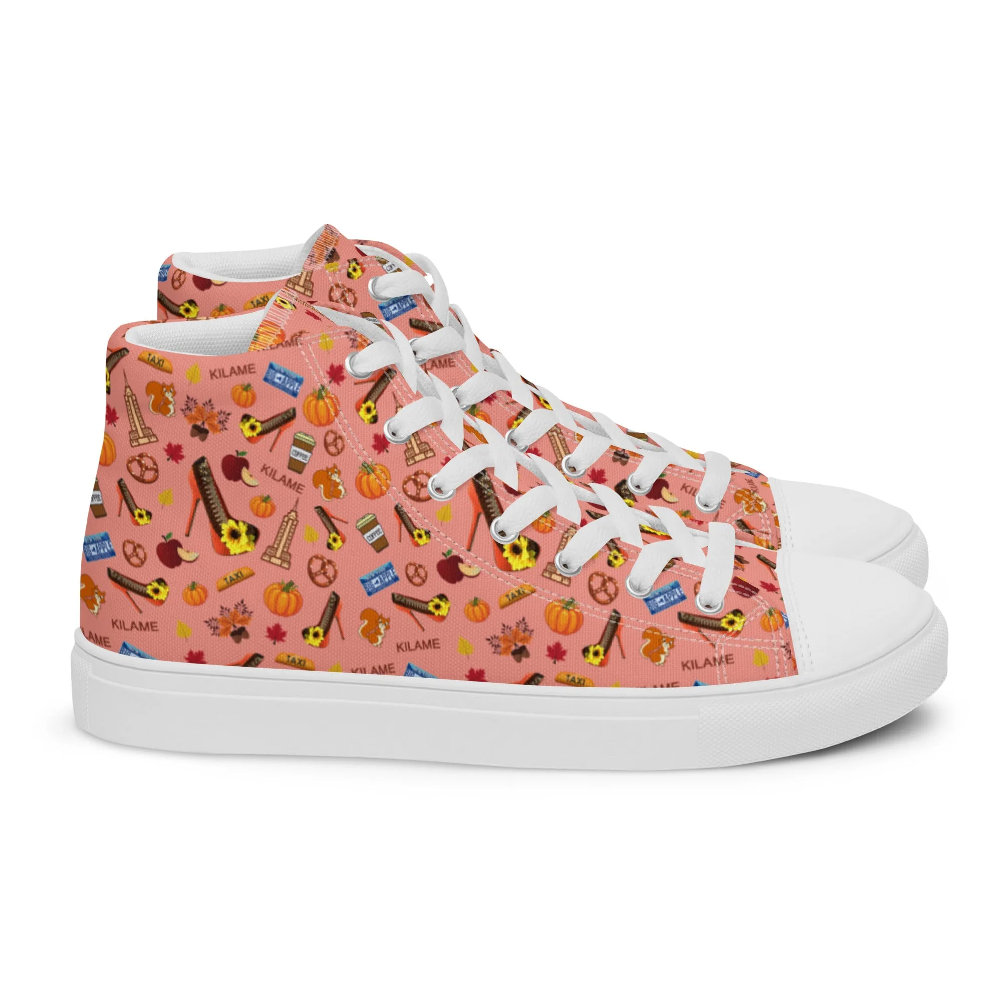 Women’s high top canvas shoes 'Central Park'
