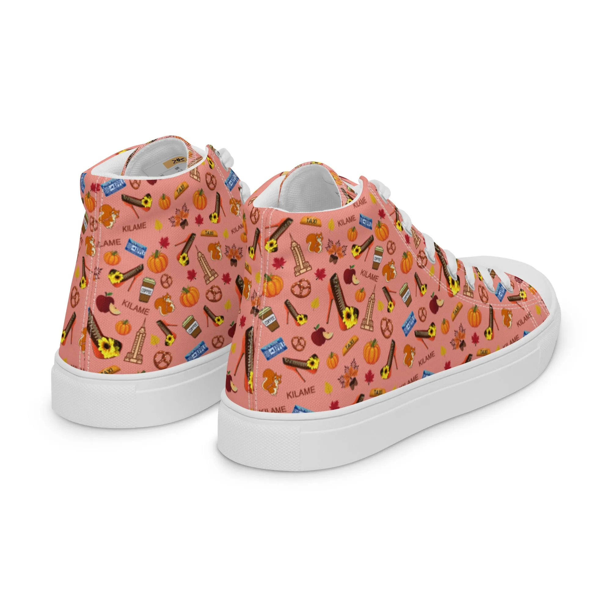 Women’s high top canvas shoes 'Central Park'