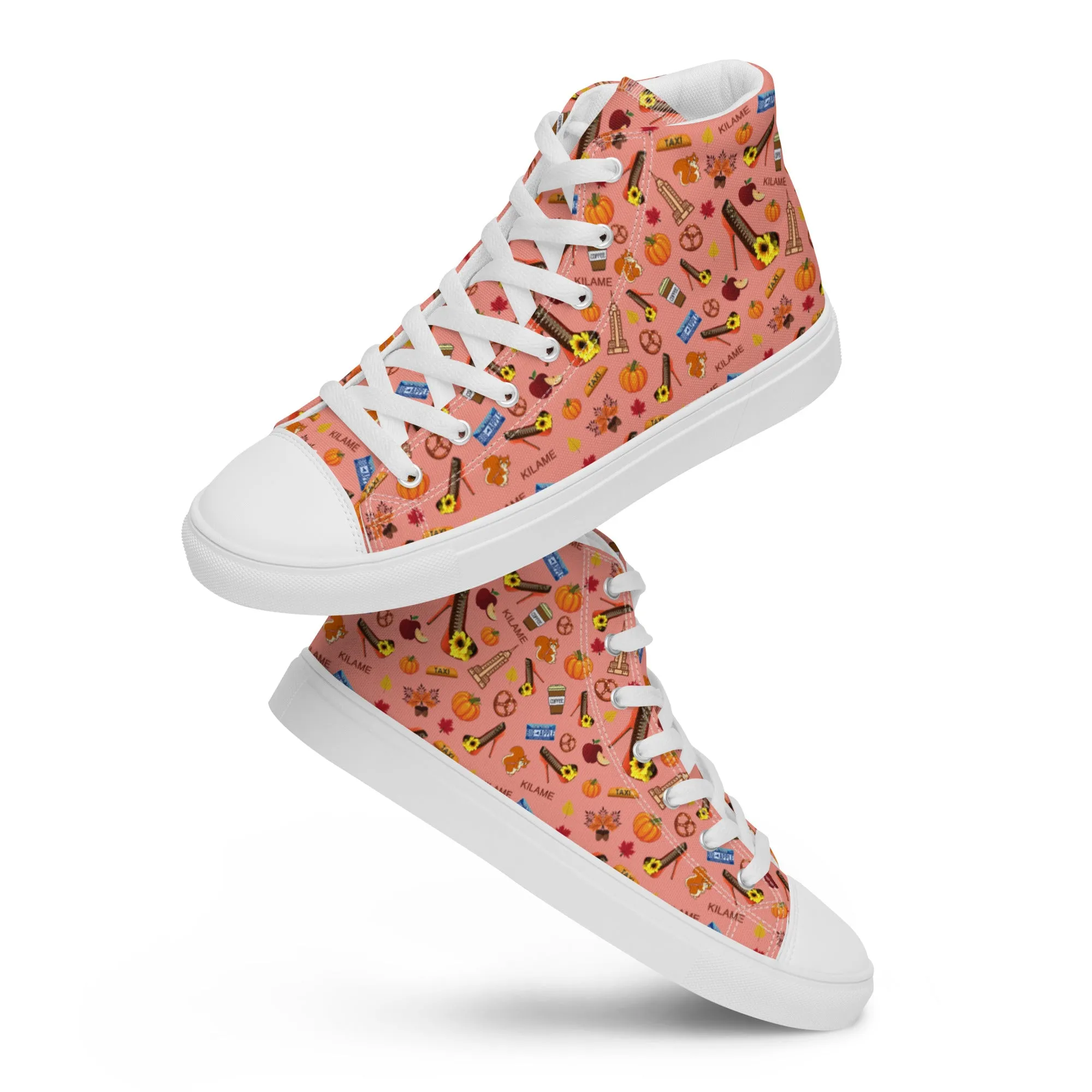 Women’s high top canvas shoes 'Central Park'