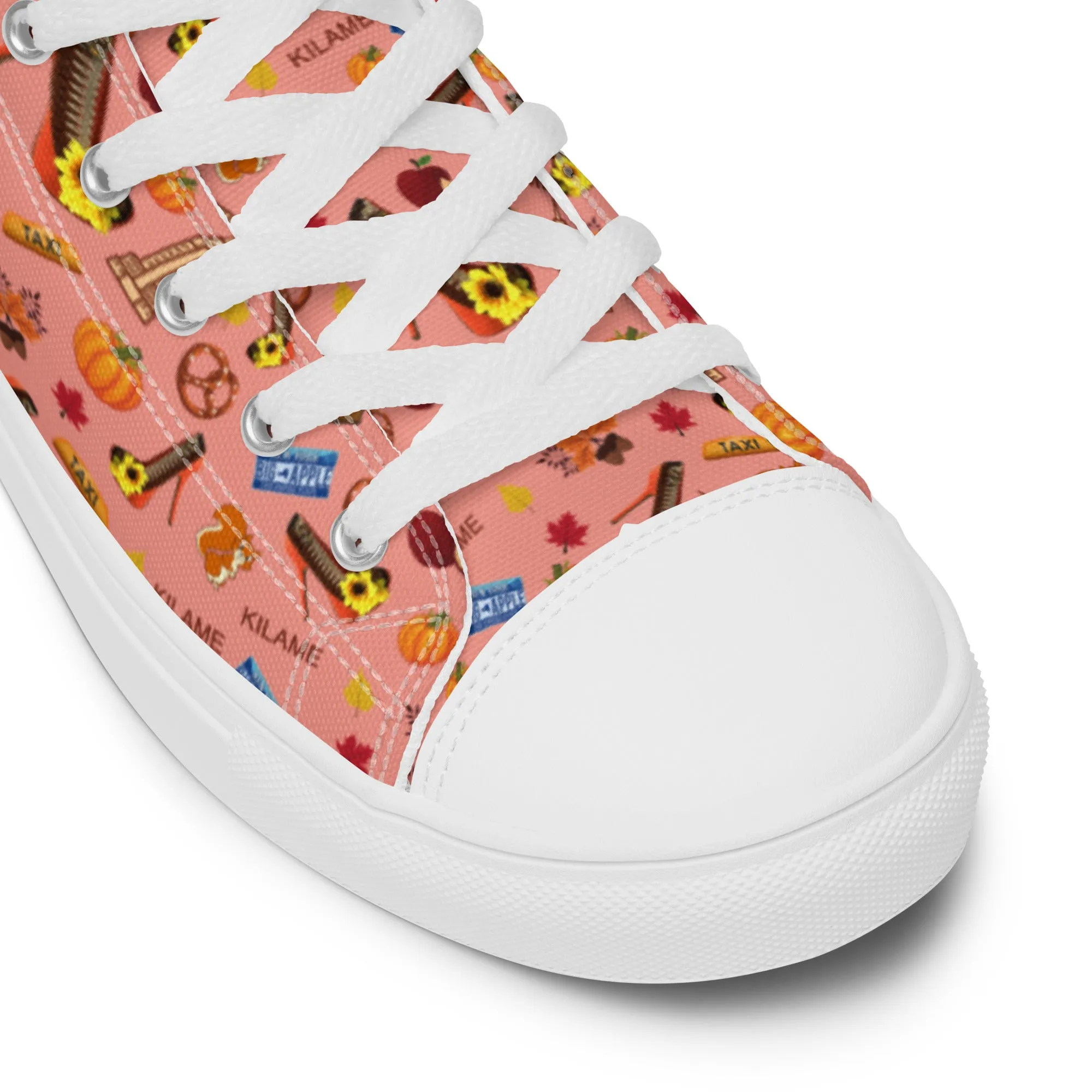 Women’s high top canvas shoes 'Central Park'