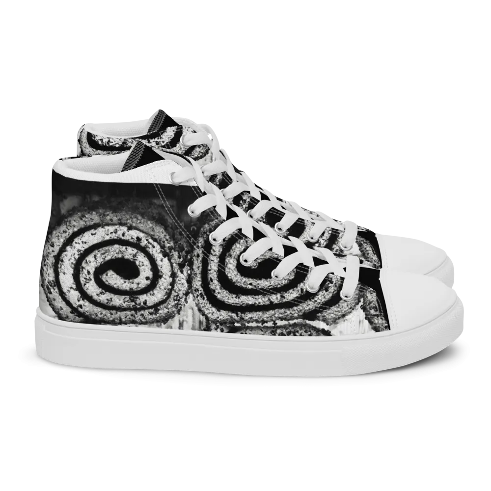 Women’s Hypnotic high top canvas shoes