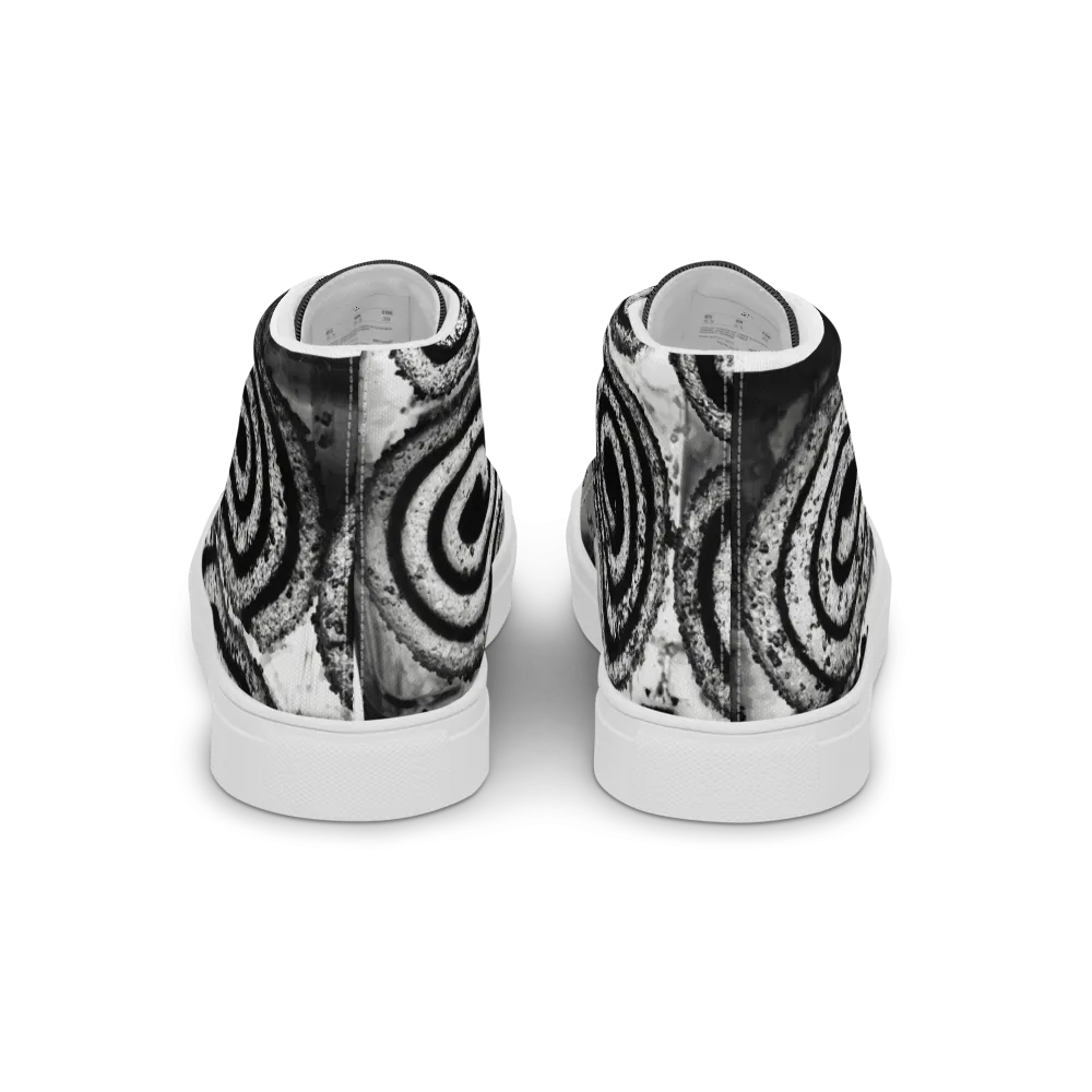 Women’s Hypnotic high top canvas shoes