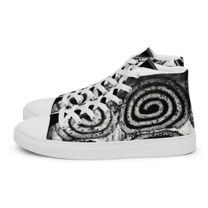 Women’s Hypnotic high top canvas shoes
