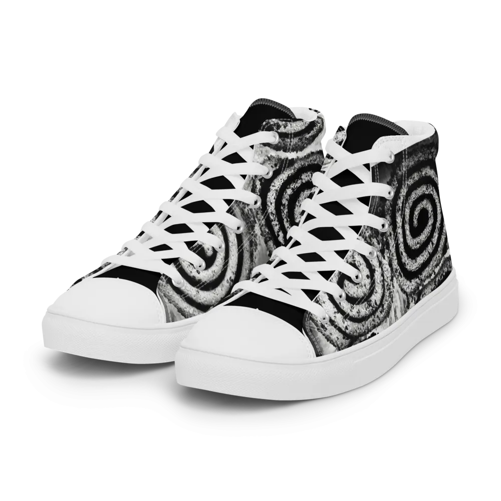 Women’s Hypnotic high top canvas shoes