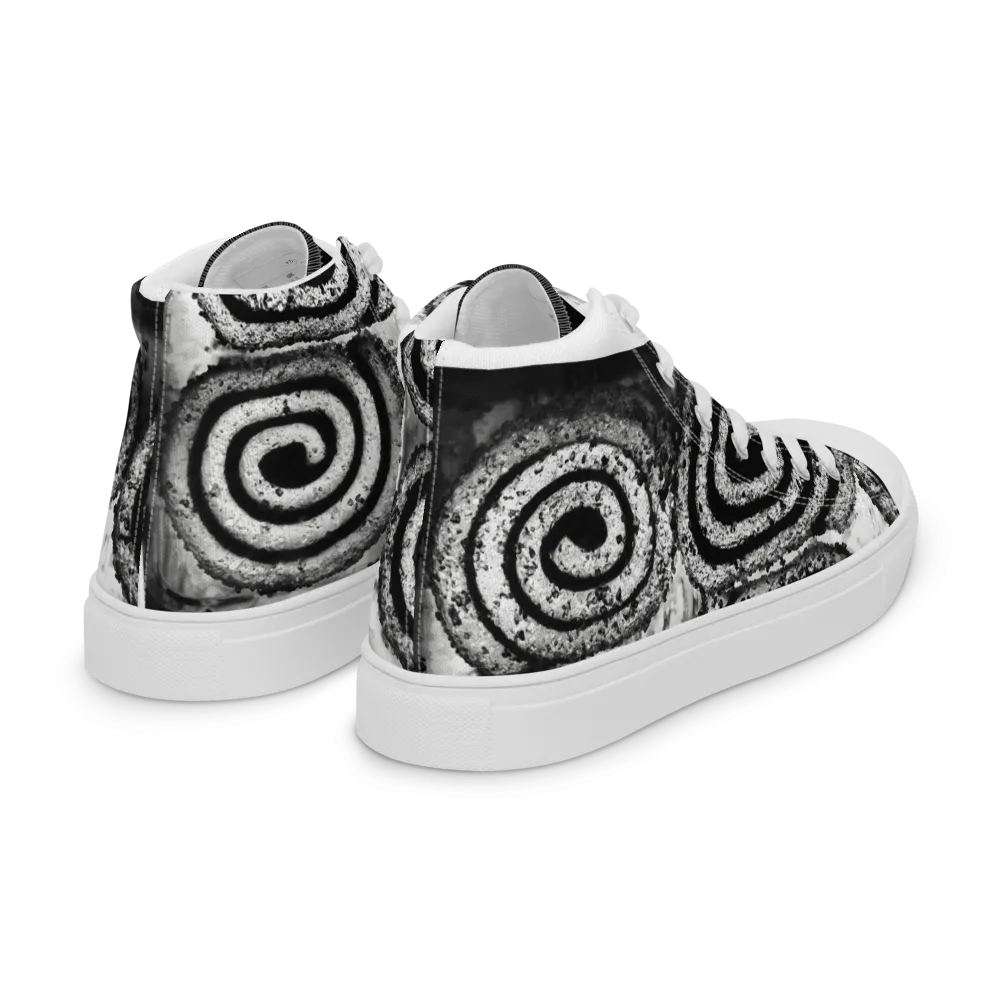 Women’s Hypnotic high top canvas shoes
