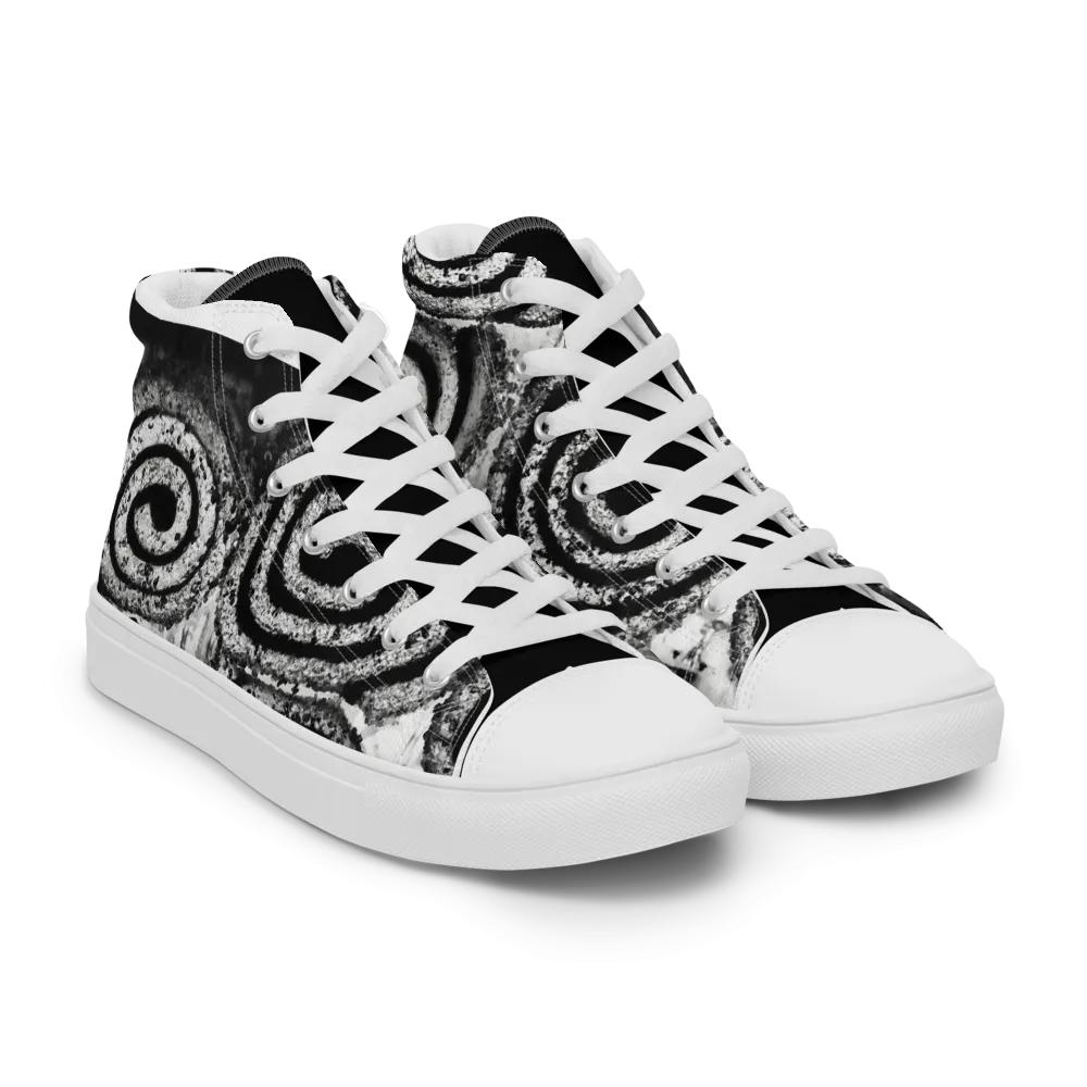 Women’s Hypnotic high top canvas shoes