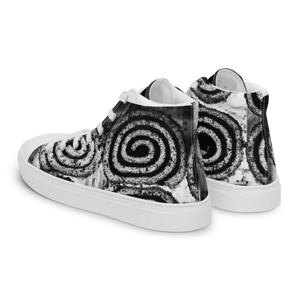 Women’s Hypnotic high top canvas shoes