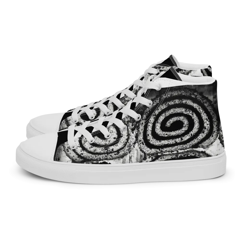 Women’s Hypnotic high top canvas shoes