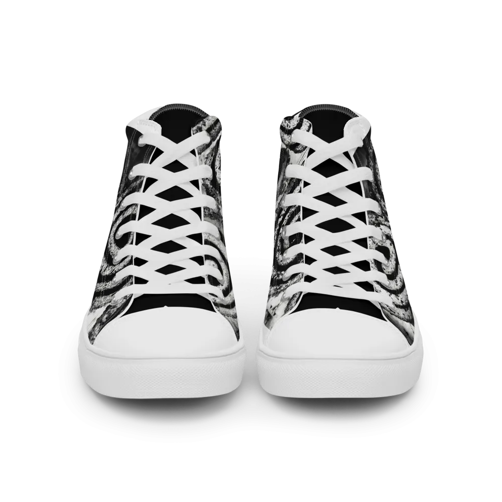 Women’s Hypnotic high top canvas shoes