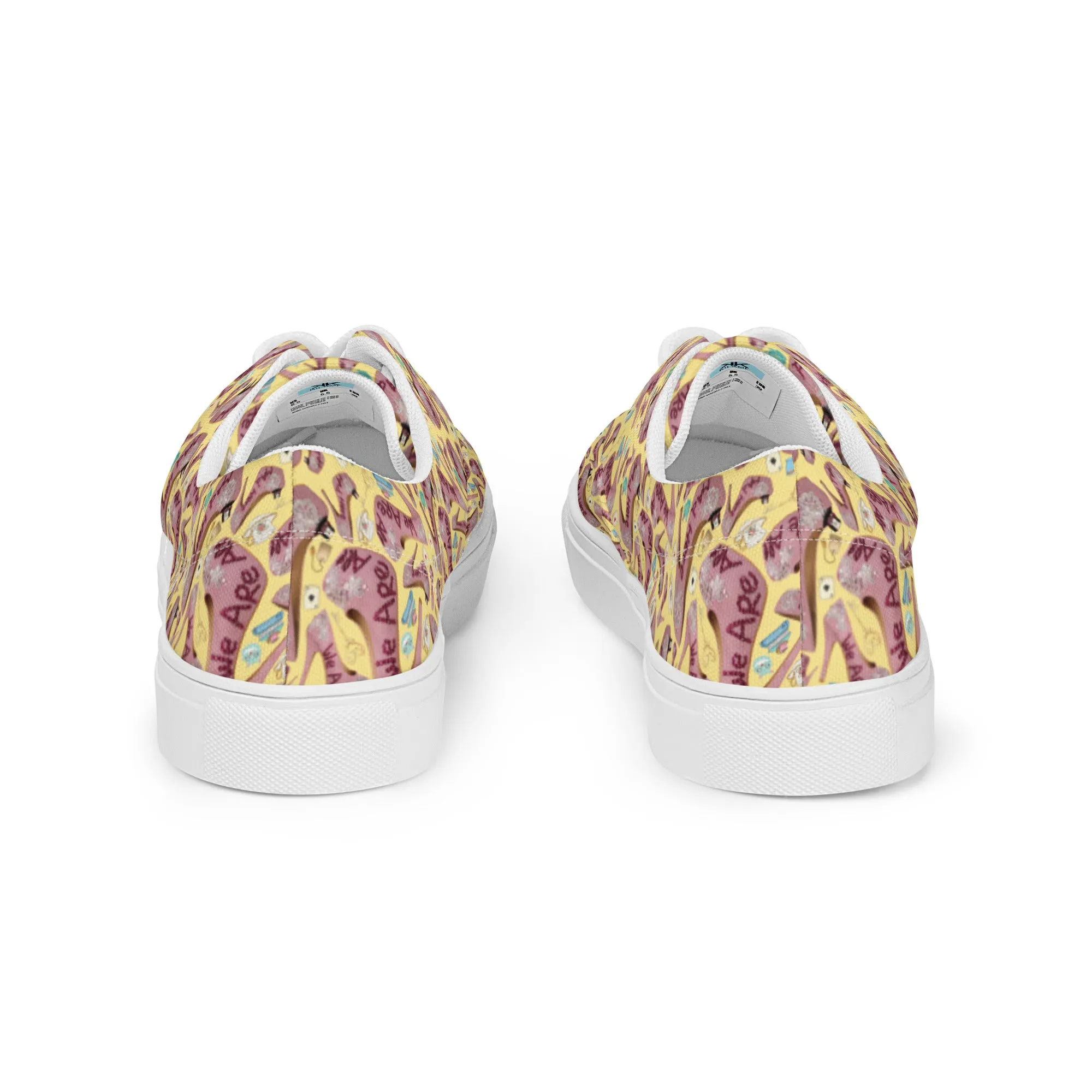 Women’s lace-up canvas shoes 'Tea Party'