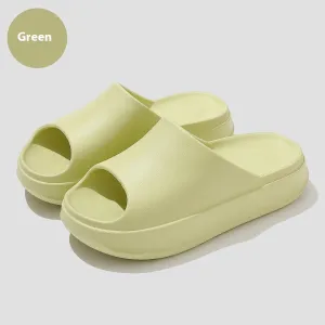 Women's Peep-toe Bathroom Home Slippers Outdoor Non-slip Beach Shoes