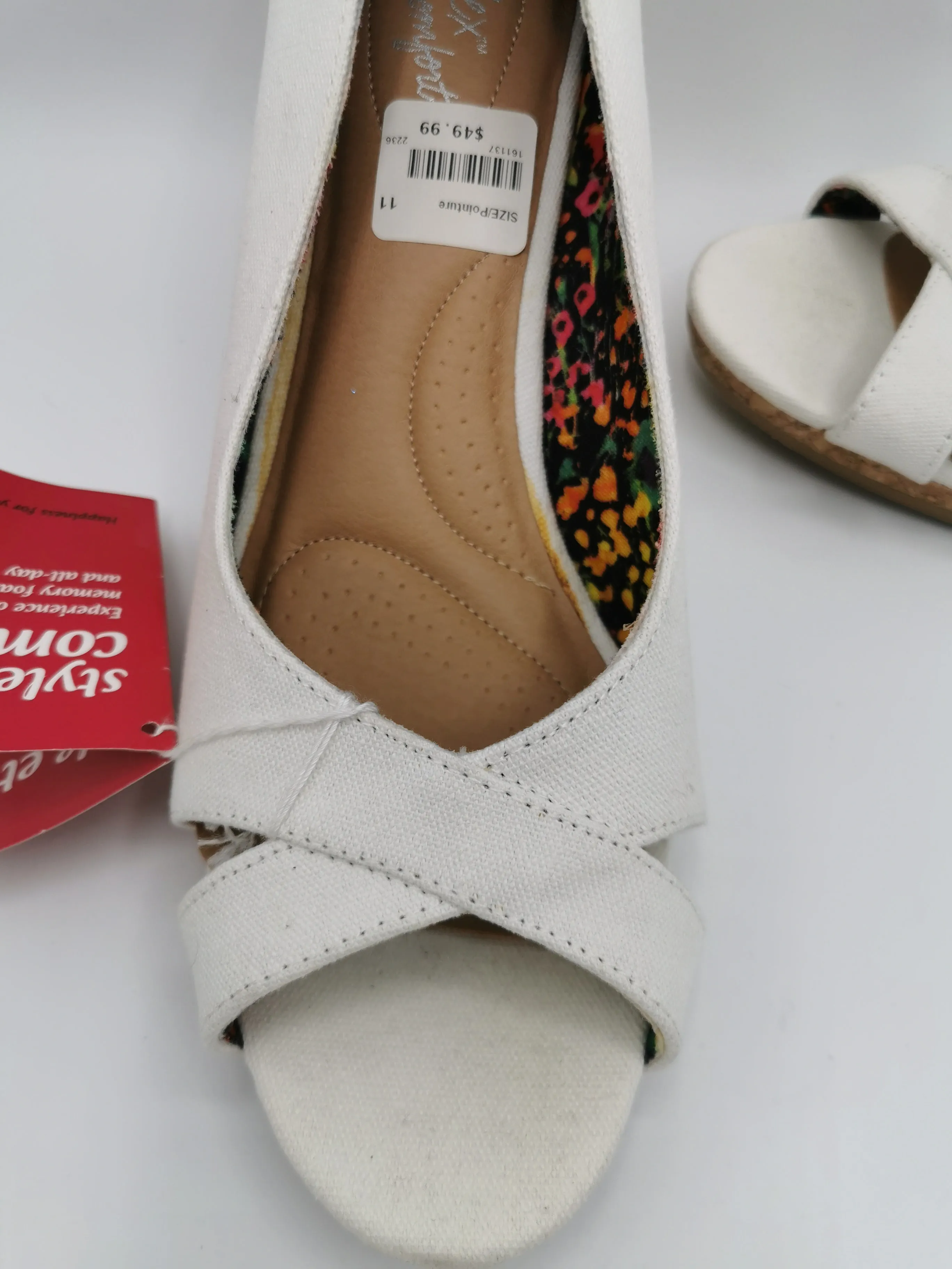 WOMENS SIZE 11 - DEXFLEX, Comfort Wedge Heel Sandals NWT B26