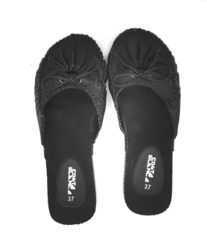 WOMENS SIZE 6 (37) - COSTA BLANKA, Black Slip on Sandals NWOT B25